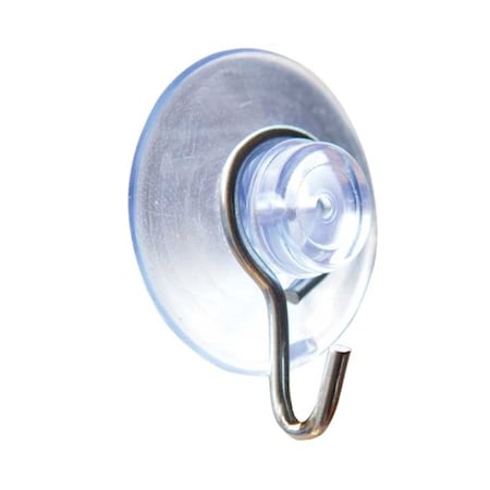 Crawford Crawford Small Plastic Suction Cup Hook 1.125 in. L 1 pk SCS4BOWL